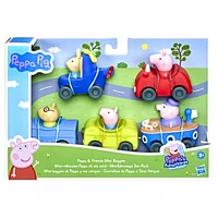 Peppa Pig Peppa's Adventures, Mini-véhicules Peppa et ses amis, jouet préscolaire - Notre exclusivité