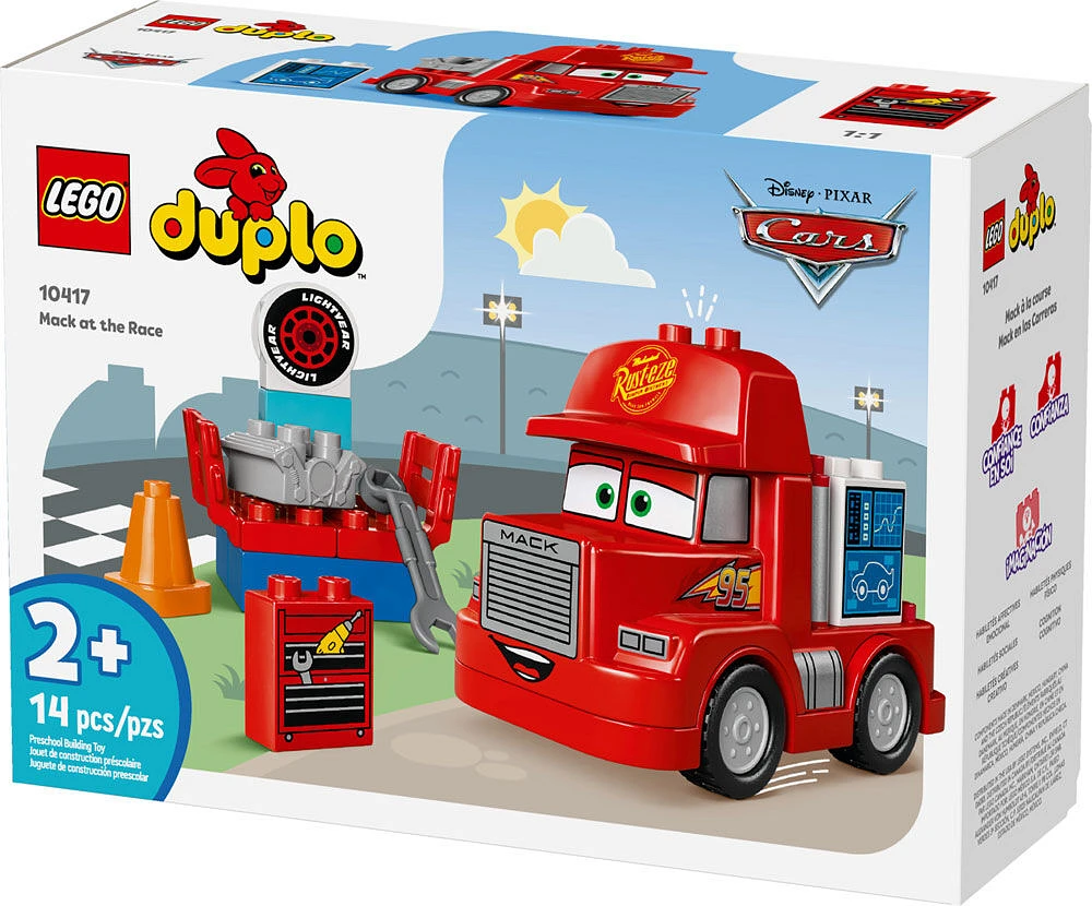 LEGO DUPLO Les Bagnoles Disney et Pixar Mack à la course