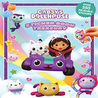 Gabby's Dollhouse Sticker Bk Treasury - Édition anglaise