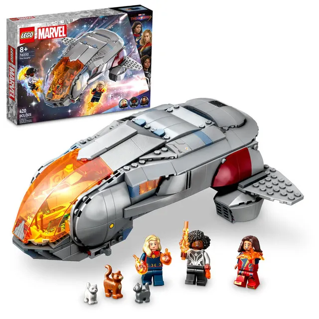 LEGO Marvel The Avengers Quinjet 76248 Building Toy Set (795