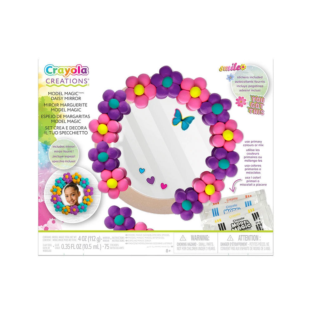 Crayola Creations Model Magic Daisy Mirror