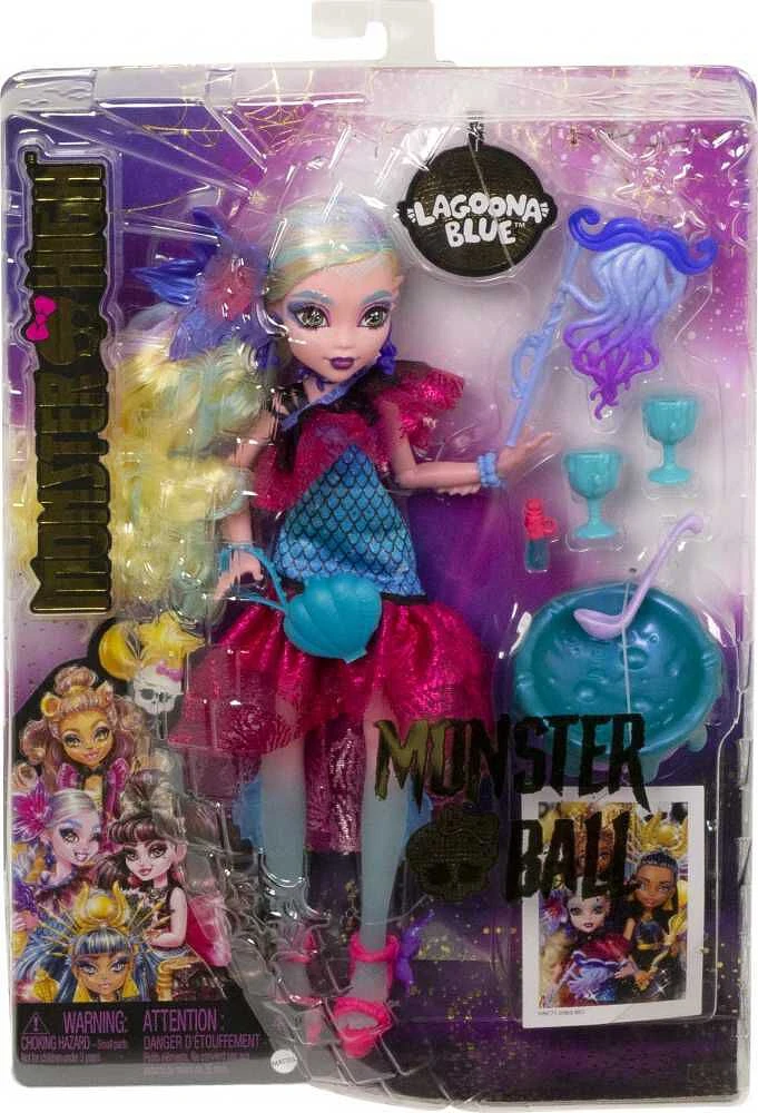 Monster High - Bal des Monstres - Lagoona Blue, robe de soirée, acc.