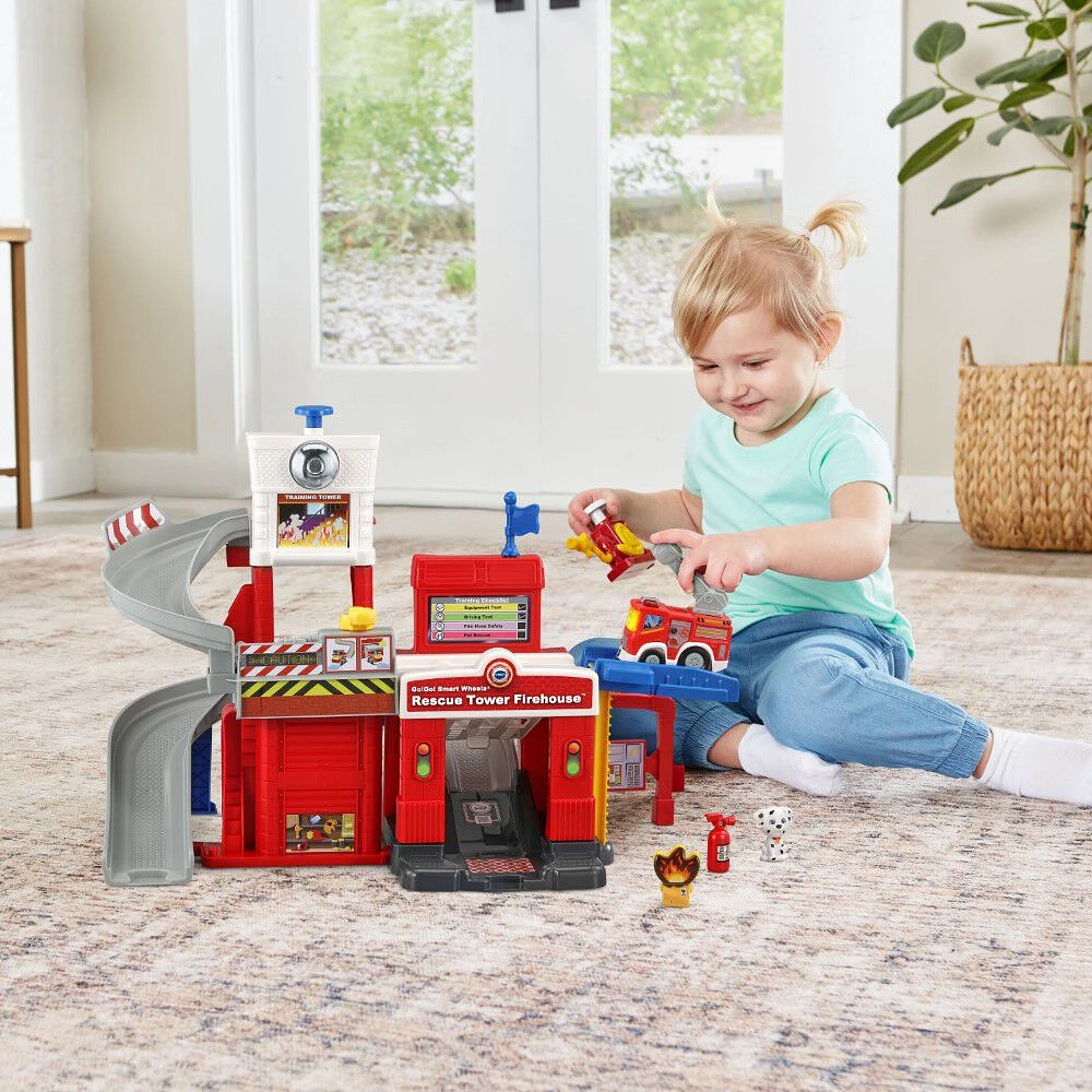 VTech Go! Go! Smart Wheels Rescue Tower Firehouse - English Edition