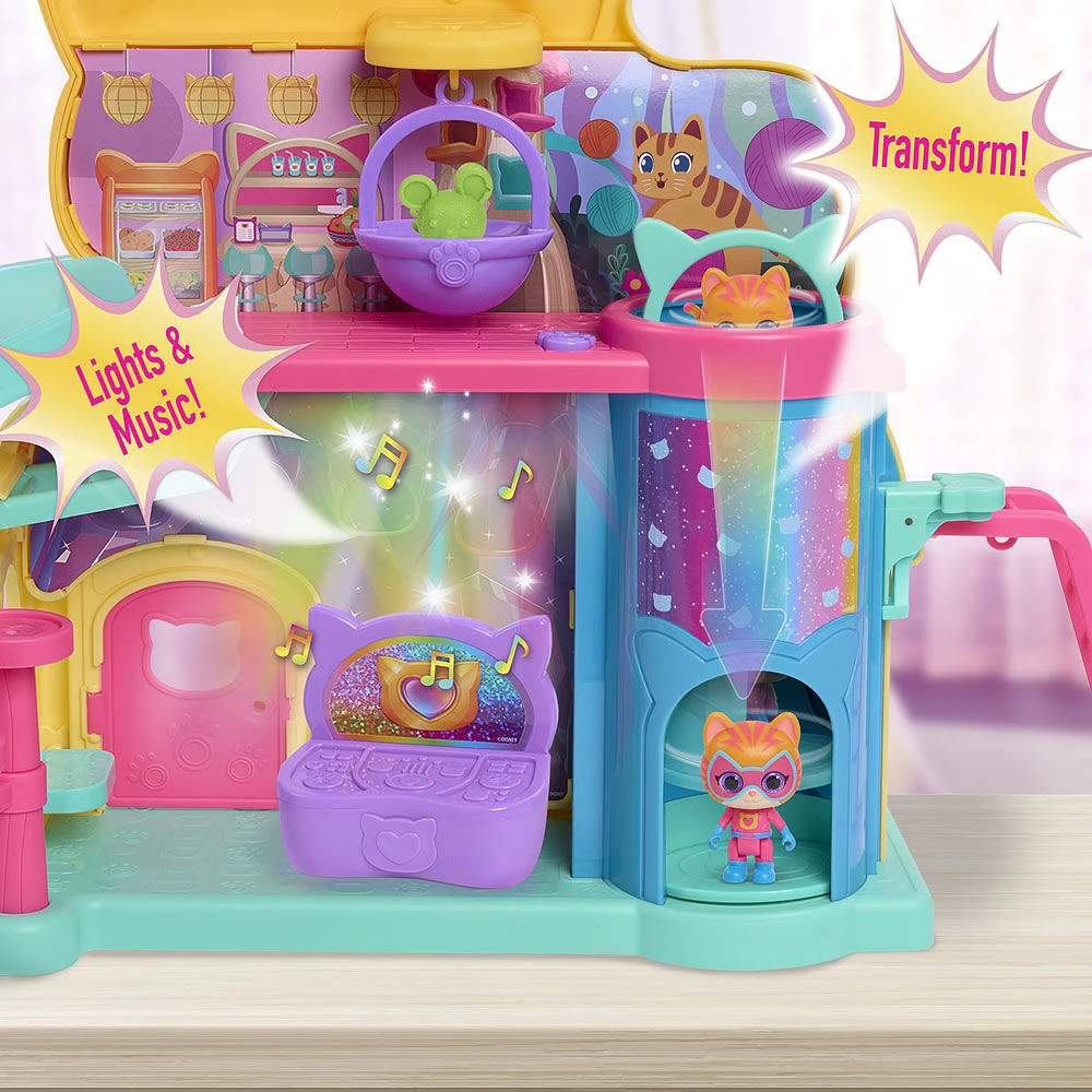 Disney Junior SuperKitties Purr 'N' Play Playset