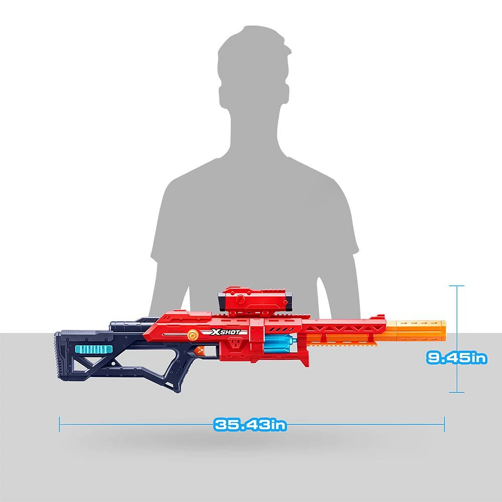 XSHOT Excel Ranger X8 Blaster (24 fléchettes)