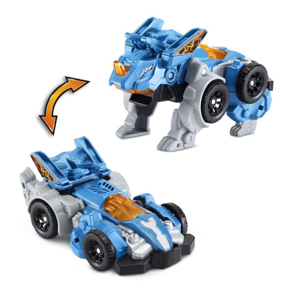 VTech® Switch & Go® T-Rex Race Car Transforming Dino with Fire Effects