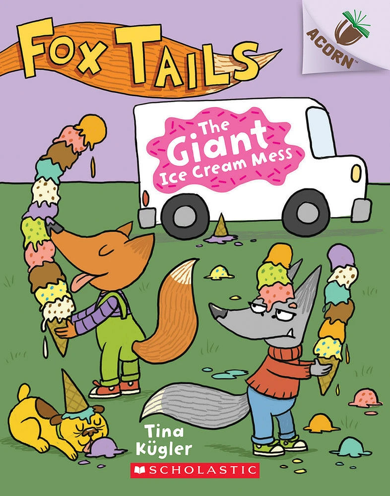 Fox Tails #3: The Giant Ice Cream Mess - Édition anglaise