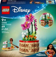 LEGO Disney Le pot de fleurs de Moana Jouet de fleurs à construire 43252