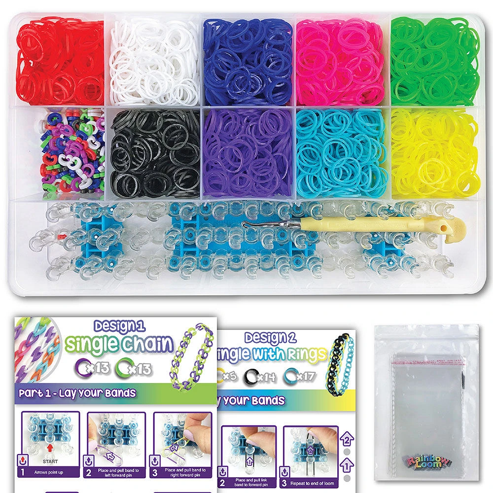 Rainbow Loom - Rainbow Loom Combo Set - English Edition