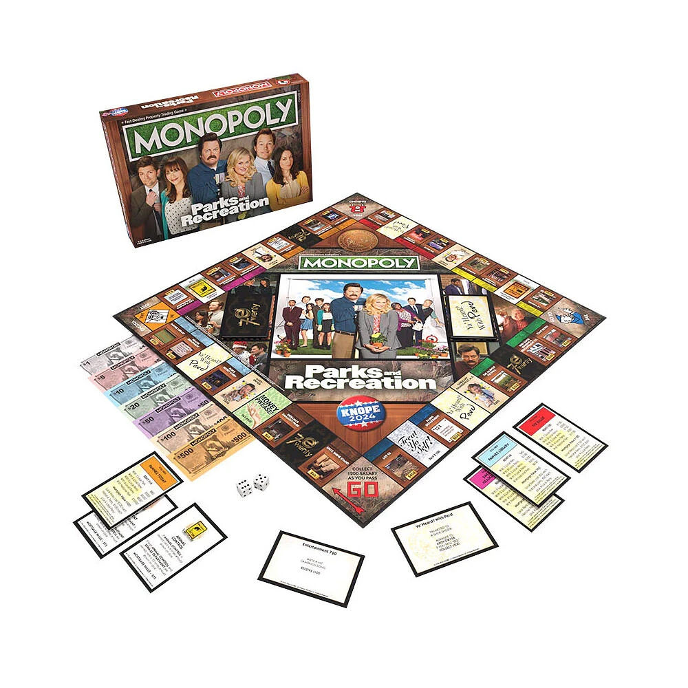 USAopoly MONOPOLY: Parks & Recreation - Édition anglaise