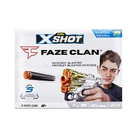 Pistolet mystère FaZe Clan Menace X-Shot Skins (4 fléchettes) par ZURU