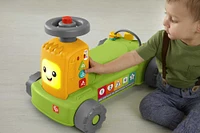 Fisher-Price Laugh and Learn 4-in-1 Farm to Market Tractor Ride-On Learning Toy Multilanguage Version