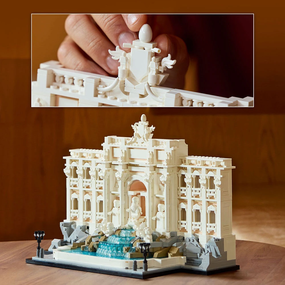 LEGO Architecture Trevi Fountain Building Set - Collectible DIY Craft for Adults - Gift Idea for Men and Women - 21062