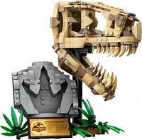 LEGO Jurassic World Les fossiles de dinosaures : le crâne de T. rex 76964