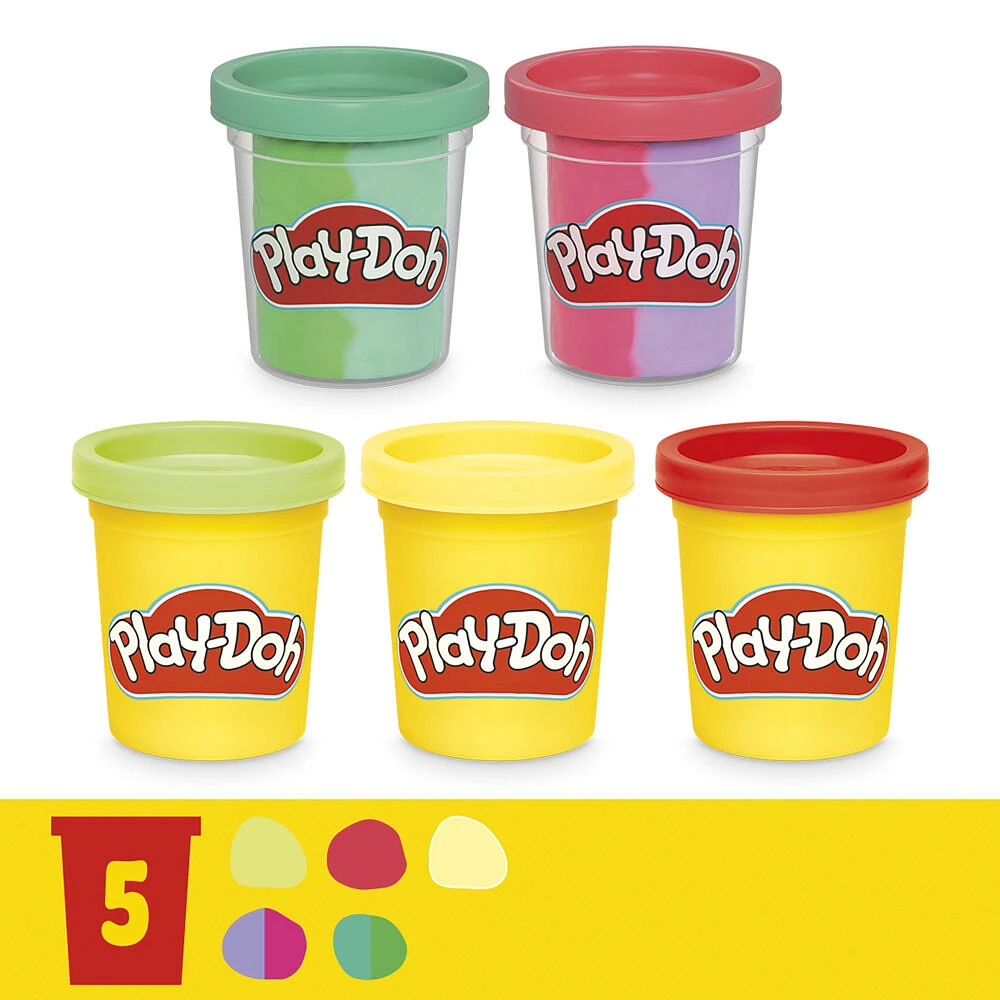 Play-Doh Mon jardin de fleurs, coffret de pâte à modeler