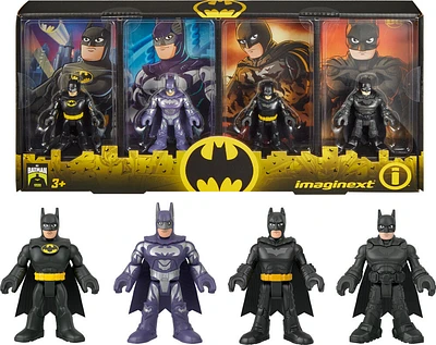 Imaginext-DC Super Friends 85èmeAnniversaire Batman-4figurines