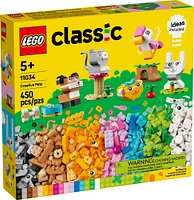 LEGO Classic Les animaux de compagnie créatifs Jouet d'animaux 11034