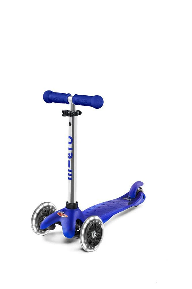 Trottinette Micro Mini Plus Led/Bleu