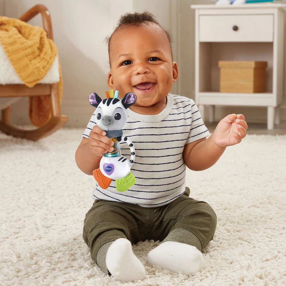 VTech Baby Rattling Rain Stick Zebra