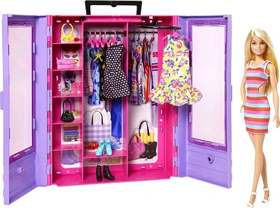 Barbie- Fashionistas- Poupée et accessoires - Armoire Mode