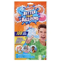 Nerf Better Than Balloons, jouets d'eau, 108 ballons