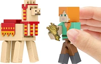 Minecraft - Coffret de 2 figurines articulées de 7,62 cm (3,25 po