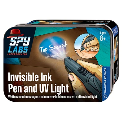 Spy Labs: Invisible Ink Pen & UV Light - English Edition