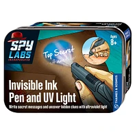 Spy Labs : Stylo à Encre Invisible & Lumière UV - Édition anglaise