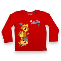 T-shirt à manches longues Paw Patrol - Rouge