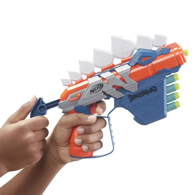 NERF Roblox MM2: Shark Seeker Dart Blaster, Shark-Fin Priming, 3 Mega  Darts, Code to Unlock in-Game Virtual Item