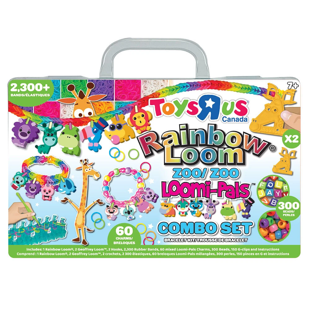 Rainbow Loom Loomi-Pals Combo avec Geoffrey - Notre exclusivité