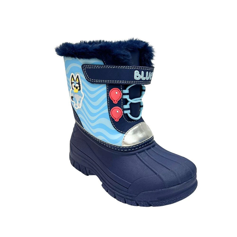 Bottes de neige bleues