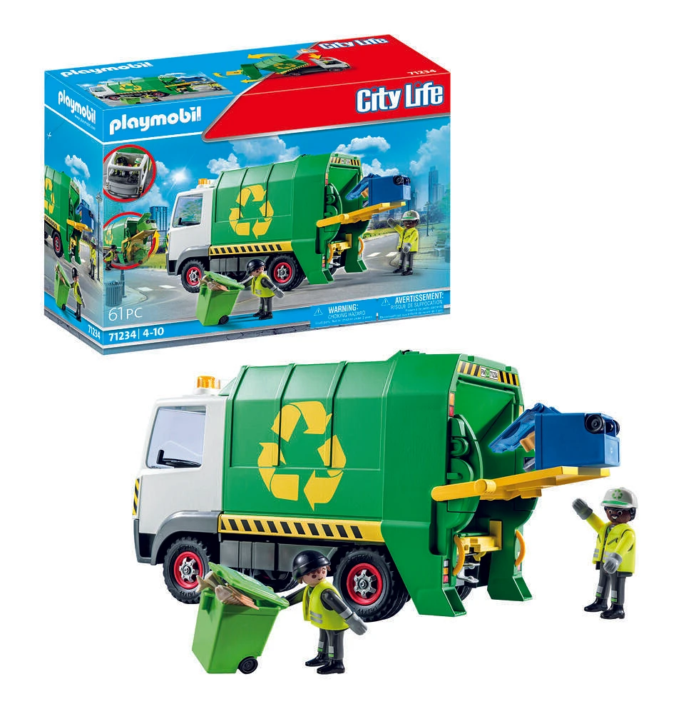 Playmobil - Camion de recyclage