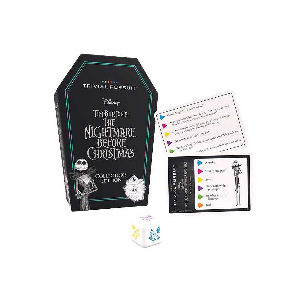 USAopoly TRIVIAL PURSUIT: Disney Tim Burton's The Nightmare Before Christmas Collector's Edition - Édition anglaise