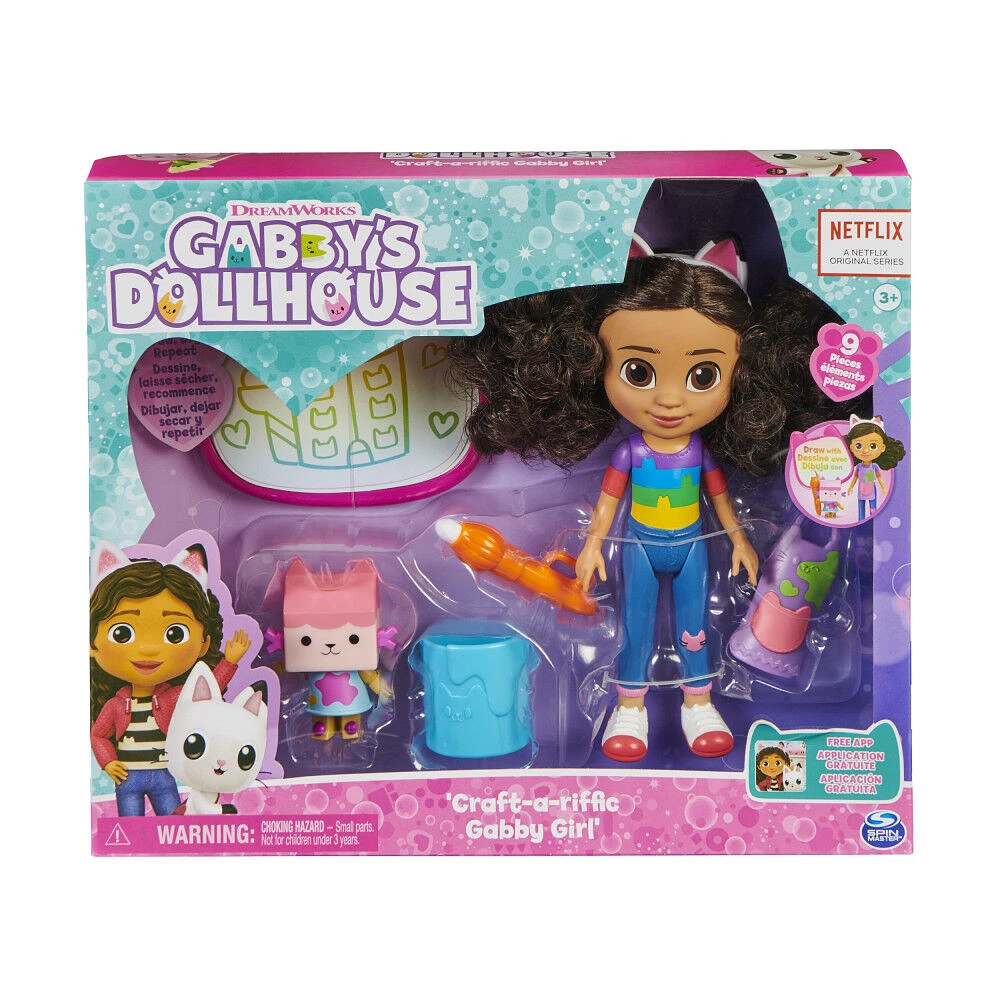 Gabby's Dollhouse, Poupées Gabby artiste et accessoires