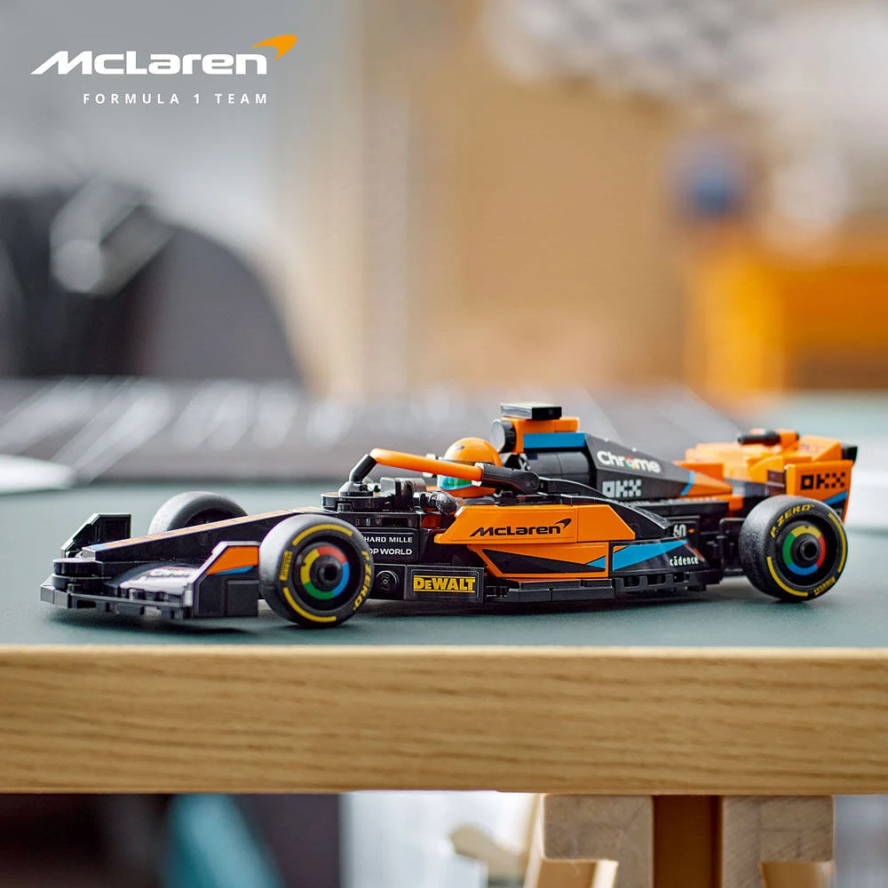 LEGO Speed Champions La voiture de course de Formule 1 McLaren 2023 76919