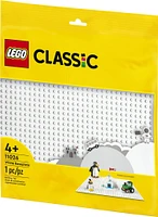 LEGO Classic White Baseplate 11026 Building Kit for Kids (1 Piece)