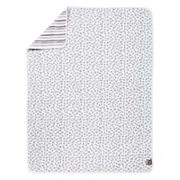 Trend Lab Gray Cloud Knit Blanket