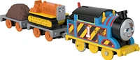 Thomas & Friends Construction Crew Thomas & Terence the Tractor Motorized Toy Train for Kids