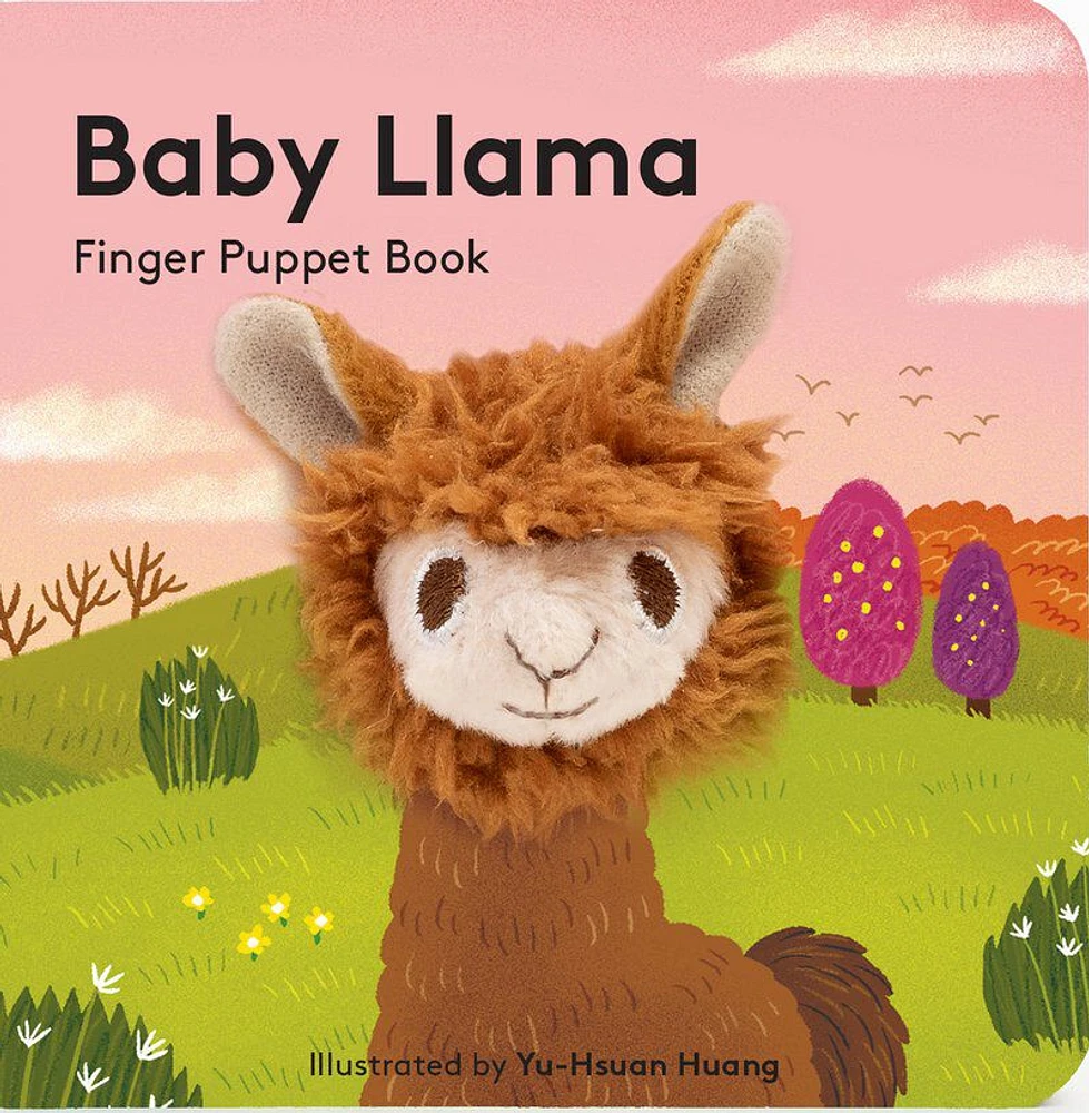 Baby Llama: Finger Puppet Book - Édition anglaise