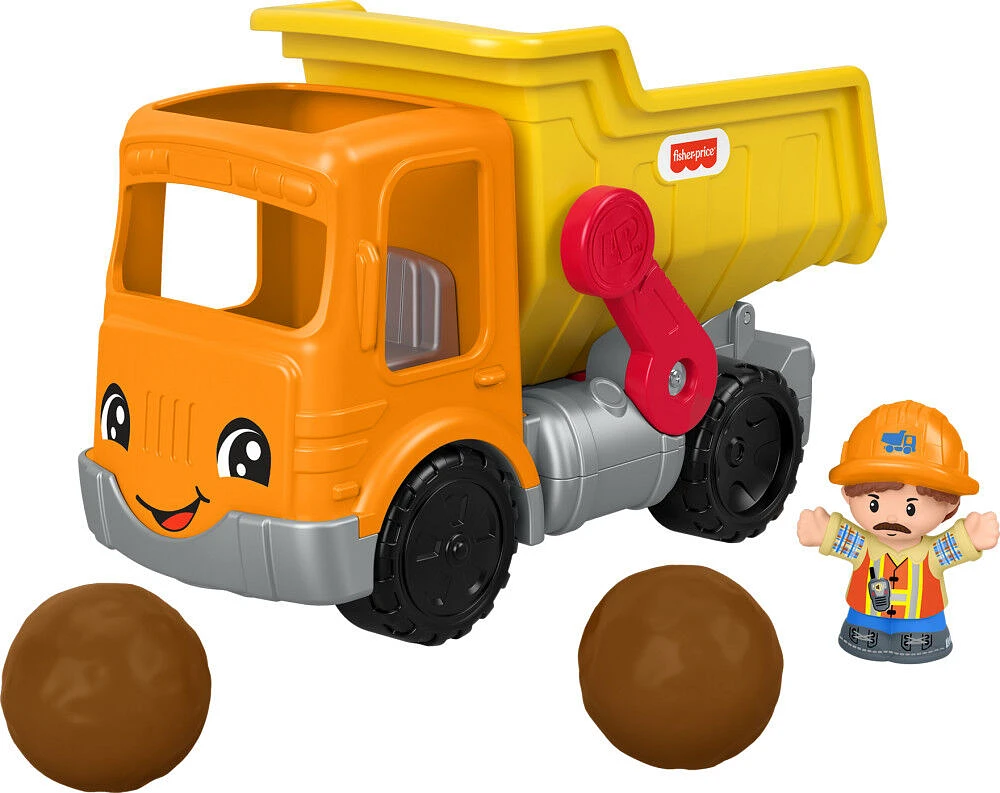 Fisher-Price  Little People  Camion à benne Travail en équipe - Édition anglaise