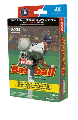 2024 Heritage Baseball Hanger Box - English Edition