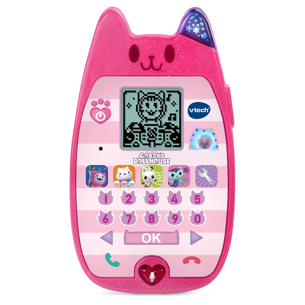 VTech Gabby's Dollhouse - Le smartphone éducatif - Édition anglaise