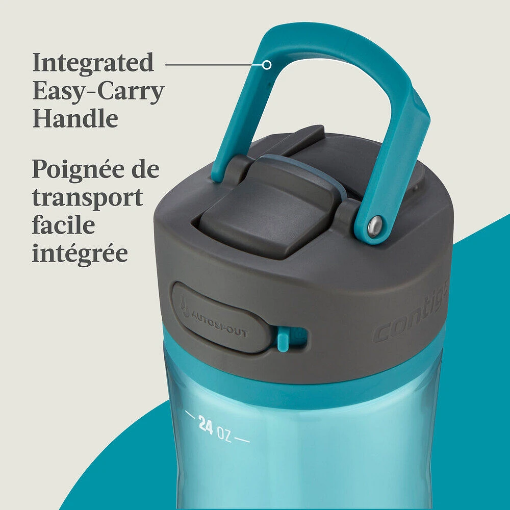 Bouteille d’eau Ashland 2.0 avec couvercle AUTOSPOUT, genévrier, 709 ml