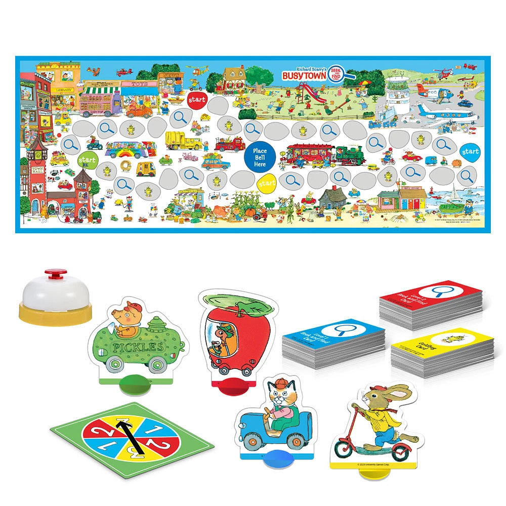 Jeu Cherche Et Trouve Richard Scarry Busytown - Édition anglaise