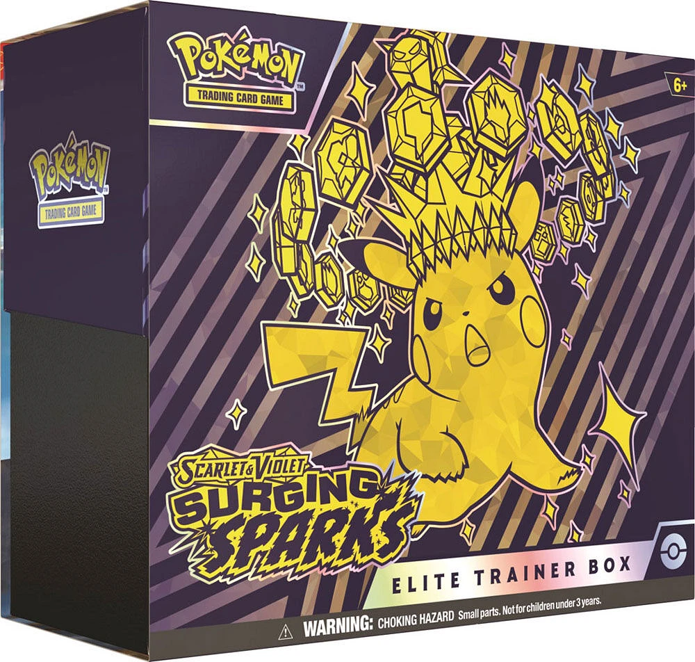 Pokémon TCG: Scarlet & Violet-Surging Sparks Elite Trainer Box  - English Edition