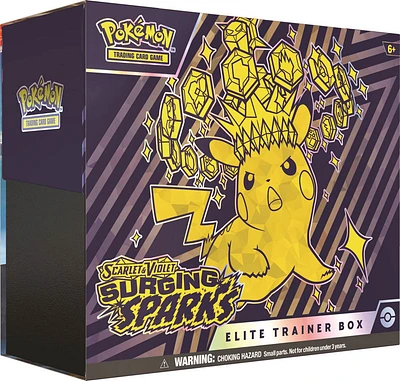 Coffret Dresseur d'Élite Écarlate et Violet - Étincelles Déferlantes du JCC Pokémon - Édition anglaise