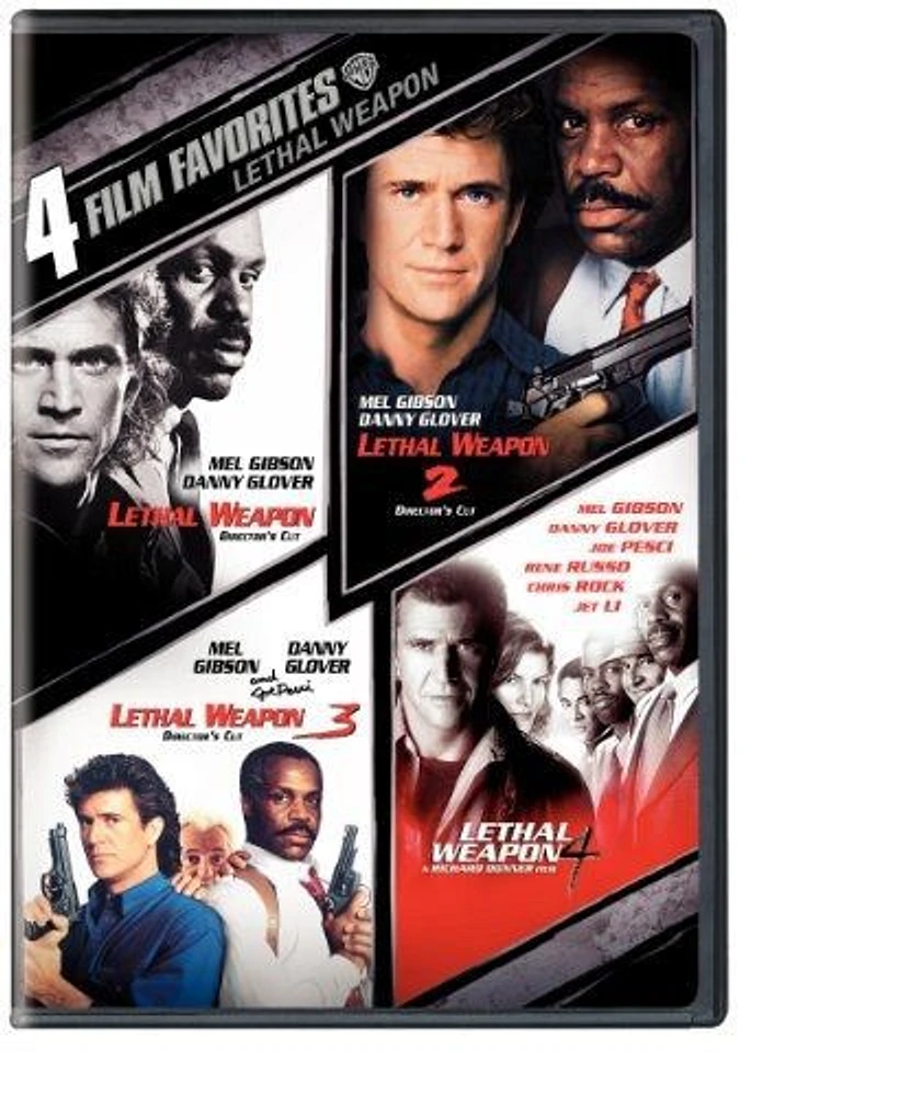 Lethal Weapon: 4 Film Favorites - Lethal Weapon 1-4 (Bilingual)