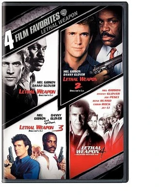 Lethal Weapon: 4 Film Favorites - Lethal Weapon 1-4  (Bilingual)