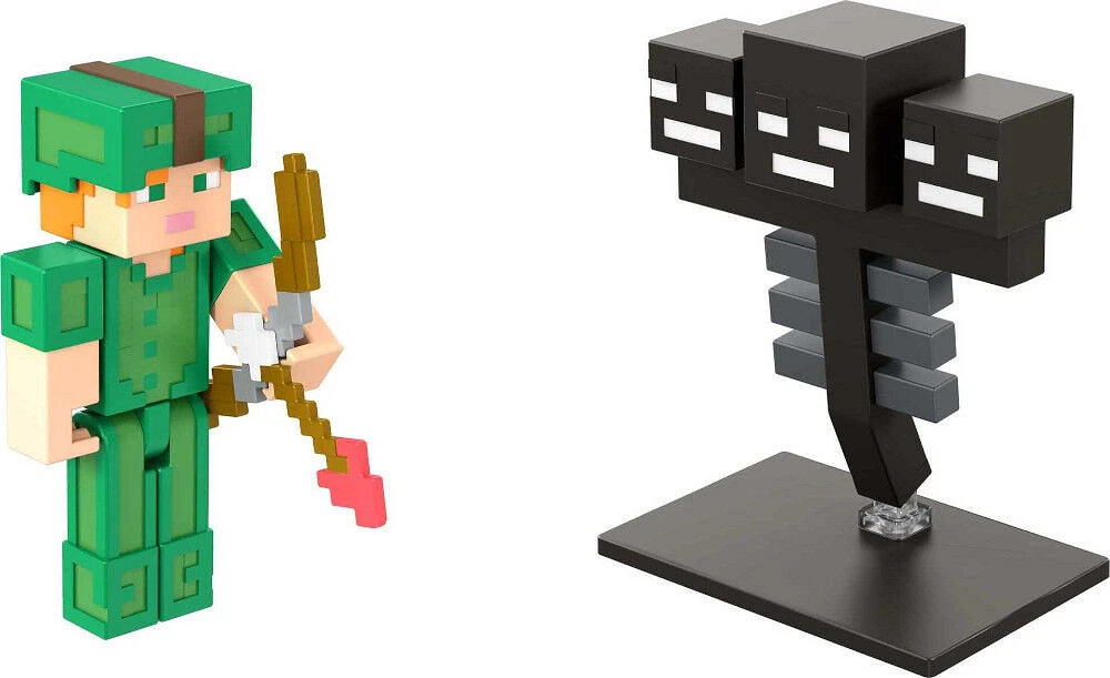 Minecraft - Figurines Alex vs Wither